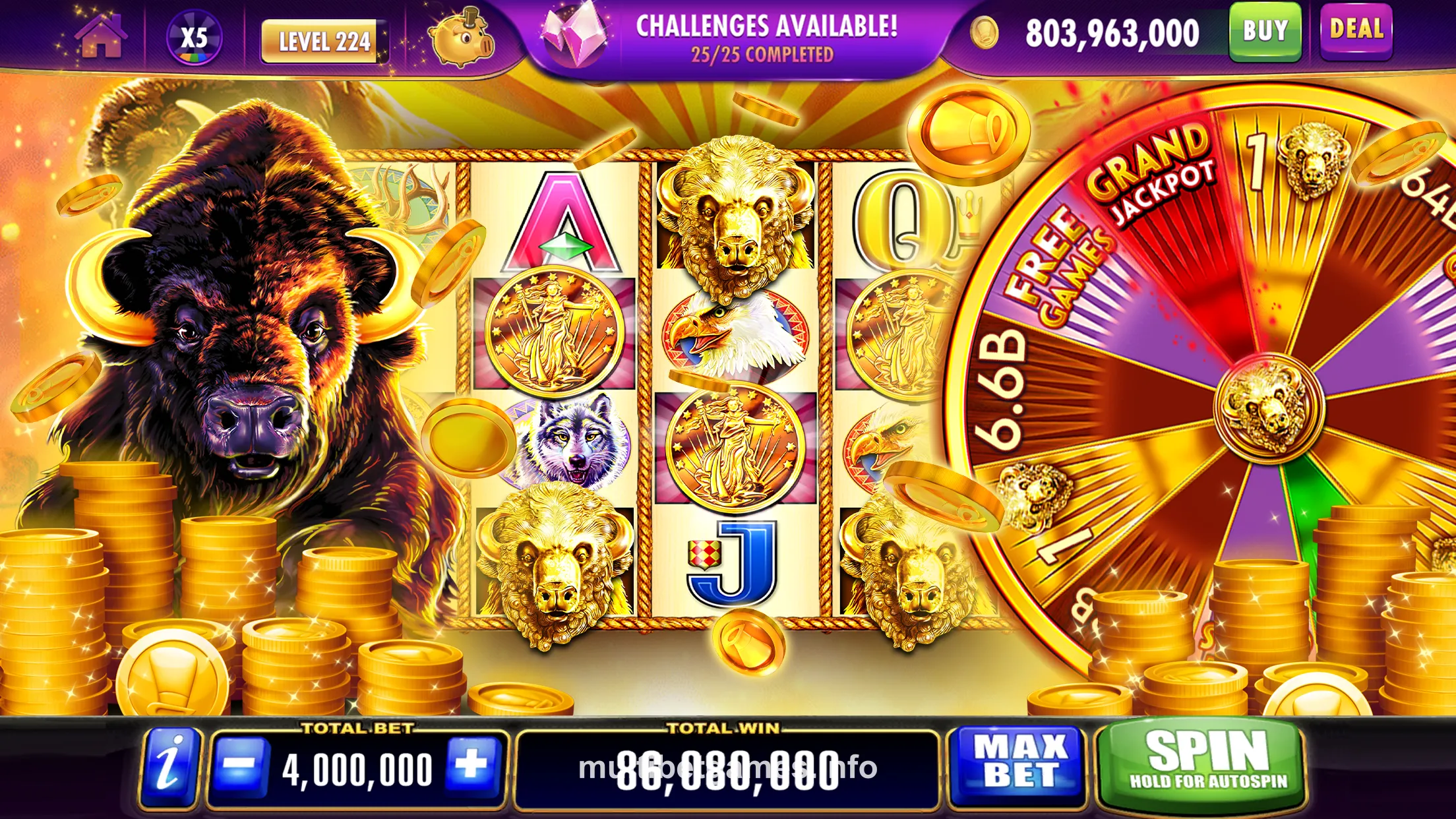 Tela inicial do aplicativo Multibet